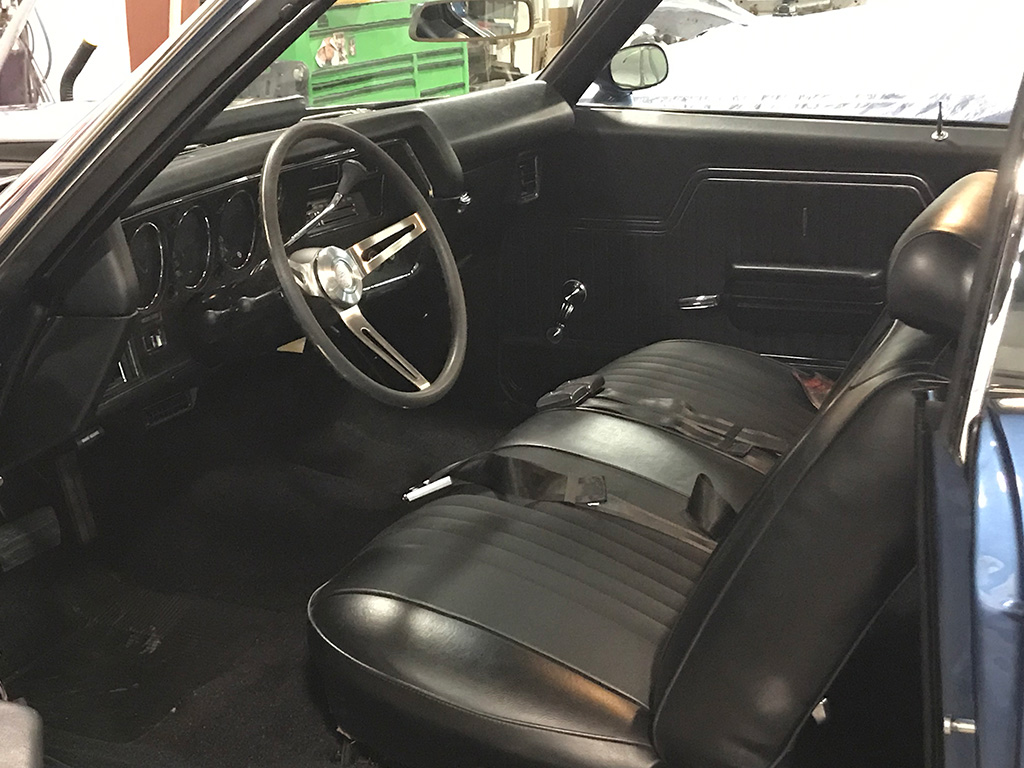 '72 Chevelle interior